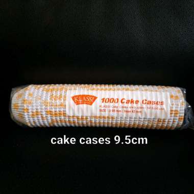 cake cases cup kue kertas KLASSI bolu kukus 12.5 9.5cm motif dan polos 9.5cm motif