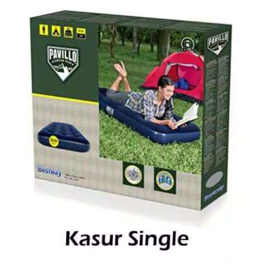 TERMURAH !! Kasur Angin SINGLE BESTWAY / Kasur Tiup / Kasur Pompa / Kasur Kemah / Camping / Tenda KA