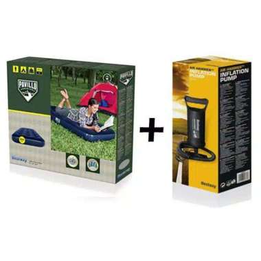 TERMURAH !! Kasur Angin SINGLE BESTWAY / Kasur Tiup / Kasur Pompa / Kasur Kemah / Camping / Tenda KA