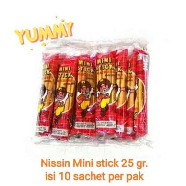 Nissin Mini Stick Merah