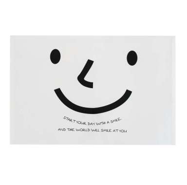 TOMEX Map Plastik Kancing Motif SMILE F4 (Folio) / Map Plastik / Smart Pocket Horizontal SMILE MAN H