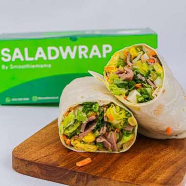 Saladwrap Salad Wrap Sayur Fresh Kebab Diet Aneka Rasa by Smoothiemama Beef Wrap