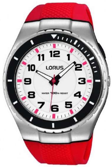 Jam Tangan Pria LORUS R2331LX-9 Red Original