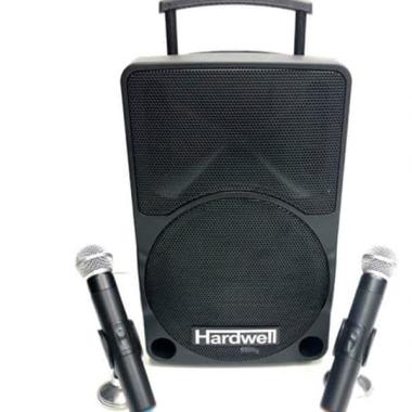 Hardwell Portable Speaker [10 Inch] Hitam