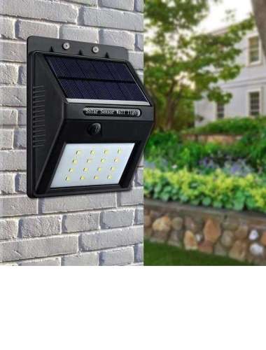 Lampu LED Solar Cell Dinding taman teras tangga pagar