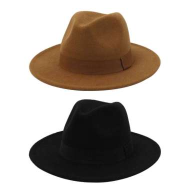 Jual Topi Fedora Black Terbaru 