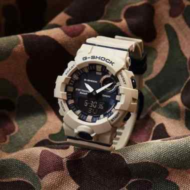 CASIO G-SHOCK G-Squad Bluetooth Sports Mobile Link - Brown Jam Tangan Pria [GBA 800]