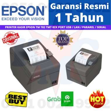 EPSON PRINTER TM T82X THERMAL PRINTER KASIR  USB