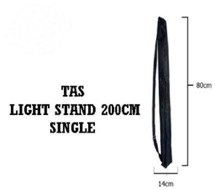 Tas Lightstand / Sarung Tripod 80cm x 14cm