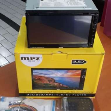 Double Din Mrz Rz 6915 Mirror Link Mp4 Tv + Antena Tv Original 100% (Kode 6190)) Multicolor
