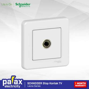 Schneider Stop Kontak Tv / Outlet Soket Kabel Antena Tembok Tanam Original 100% (Kode 4058)) Multico