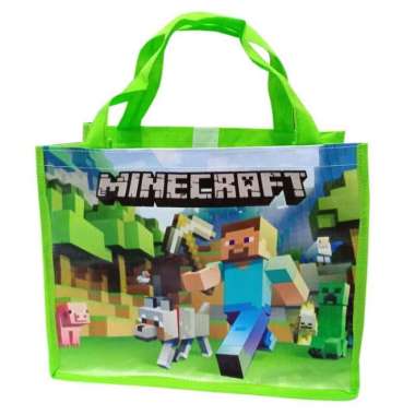 Tas Ultah Mine craft TAS Souvenir Ulang Tahun Anak Minecraft TERMURAH