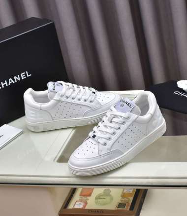 platform chanel sneakers