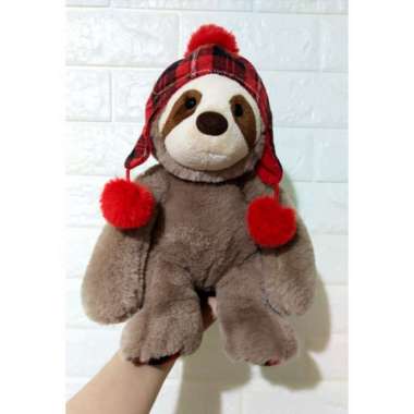 Boneka Kukang Topi /Sloth Hat Multicolor