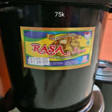 Tape Ketan Cap Rasa Kemasan Ember Oleh Oleh Kuningan