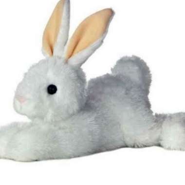 Boneka Kelinci putih Imut Multicolor