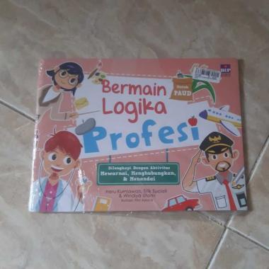 Buku Anak Bermain Logika Profesi untuk PAUD