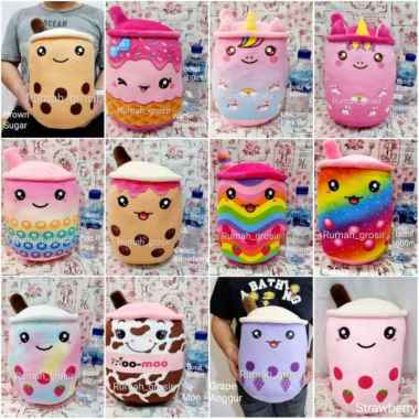 Boneka Boba Bubble Milk Tea Brown Sugar