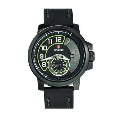 Jam Tangan Expedition Pria AC 6825 MS Original Black Green