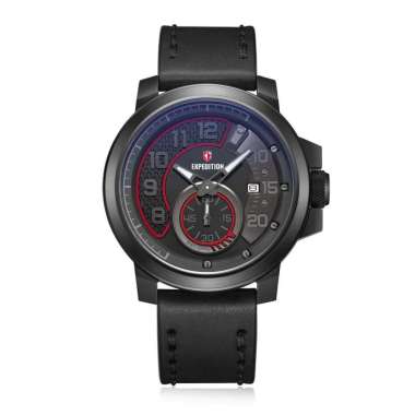 Jam Tangan Expedition Pria AC 6825 MS Original Black Red