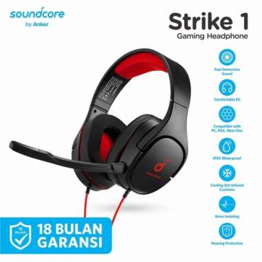 Anker Soundcore Strike 1 Headset Headphone Gaming A3811