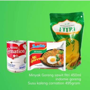 Paket hemat sembako pasar badung 3 item