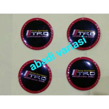 Stiker Dop Velg TRD Agya/Ayla Multicolor