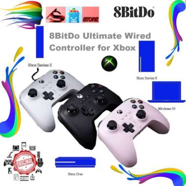 8bitdo ultimate gamepad controller game for Xbox series PC Android iOS White