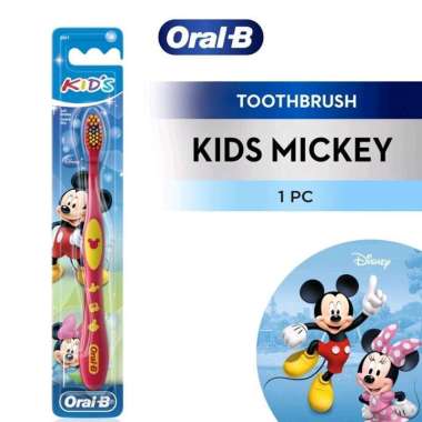 Oral-B Kids Mickey / Oral B sikat gigi anak mickey 2-7th