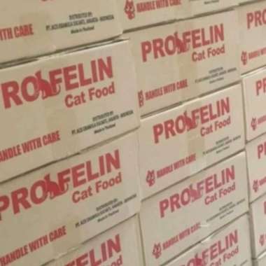 profelin kaleng 400gr cat food harga 1 box isi 24pc khusus grab gosen tuna kuning