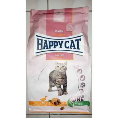 Happy Cat Junior Grainfree 300gram Duck - Kitten Food Makanan Kucing
