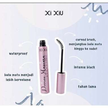 Mascara Waterproof 100% Xiu Xiu pink