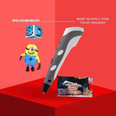 3D Pen Printing / Pen 3D / Pulpen 3D / Pena 3D / Drawing Pen 3D Multicolor