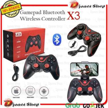 BLUETOOTH GAMEPAD X3 HITAM