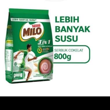 Promo Harga Milo ActivGo 3in1 800 gr - Blibli