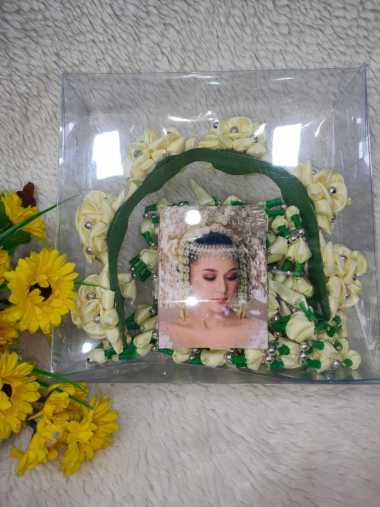 Melati Ronce Set Accesories Pengantin Wanita Adat Padang Hijau