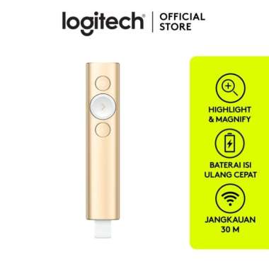 Laser Pointer Logitech Spotlight - Gold