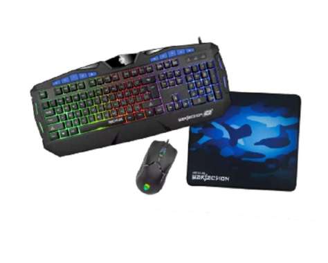 Keyboard Mouse Rexus Warvaction VR1 RGB