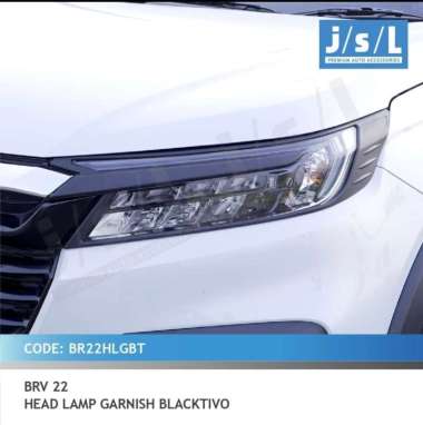 Headlamp Garnish Blacktivo JSL Cover Lampu Depan All New BRV 2022