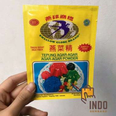 Agar-agar Swallow Semua Warna / Ager Swallow / Tepung Agar Agar / Ager Swallow