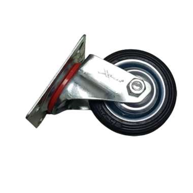 Xander Roda Trolley Karet 3 inch - Roda Troli Hidup