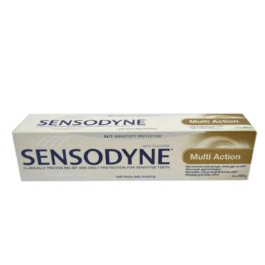 Promo Harga Sensodyne Pasta Gigi Multi Action 100 gr - Blibli