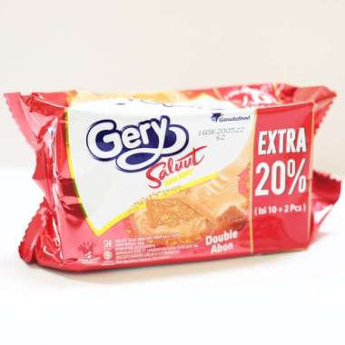 Promo Harga Gery Malkist Saluut Double Abon 105 gr - Blibli