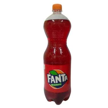 Promo Harga Fanta Minuman Soda Strawberry 1500 ml - Blibli