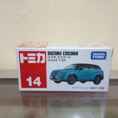 diecast Suzuki escudo tomica no 14 miniatur mobil Takara tomy reguler