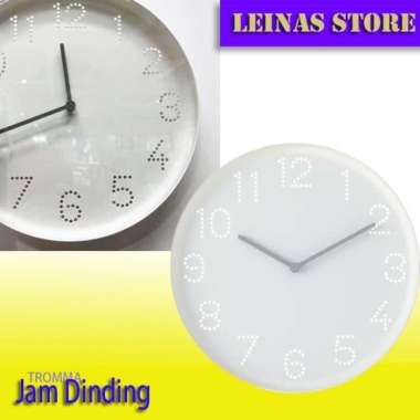 Jam Dinding Minimalis / Jam dinding Putih Hias