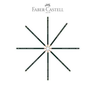 Faber-Castell Pensil Kayu Ujian 8B