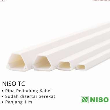 TC DUCT NISO PELINDUNG PENUTUP KABEL CABLE DUKTING TC1 DOBLE TAPE TC 6