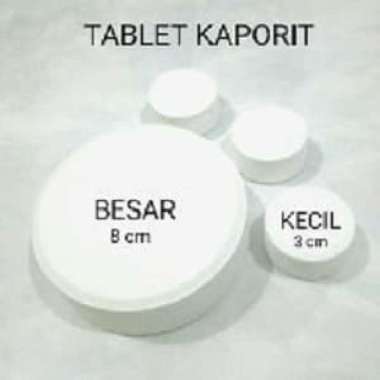 klorin tablet kecil / chlorine disinfectant / kaporit disinfektan