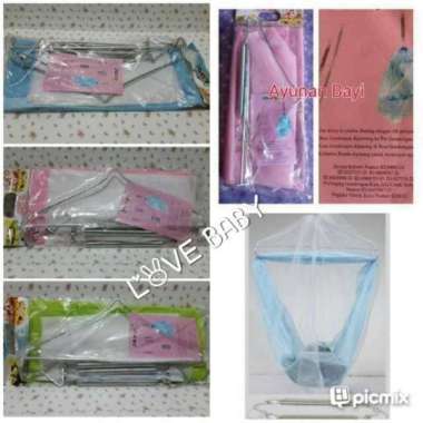 Ayunan Bayi Per 3 Joeyi pink
